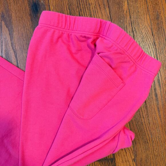 And Away Women's Hot Pink Sweatsuit Loungewear 2 pc M L EUC - Picture 5 of 7